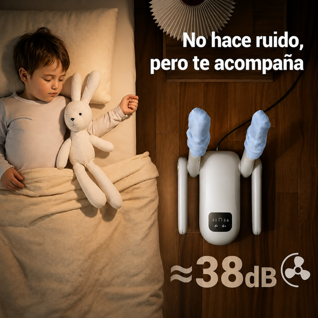 Secador eléctrico de zapatos con temperatura ajustable