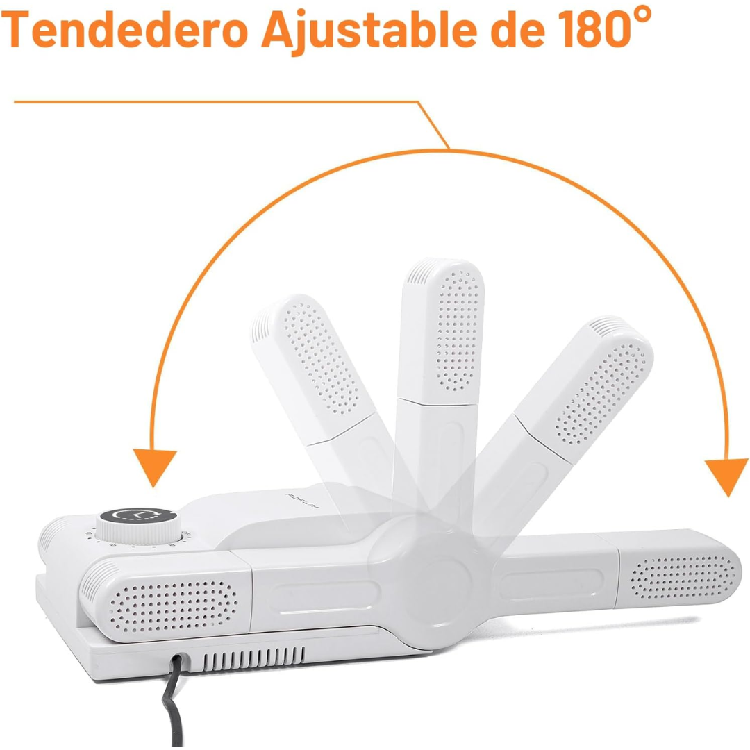 Secador eléctrico de zapatos con temperatura ajustable